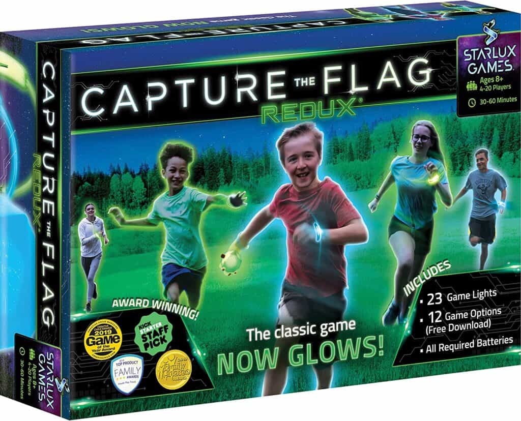 glow in the dark capture the flag