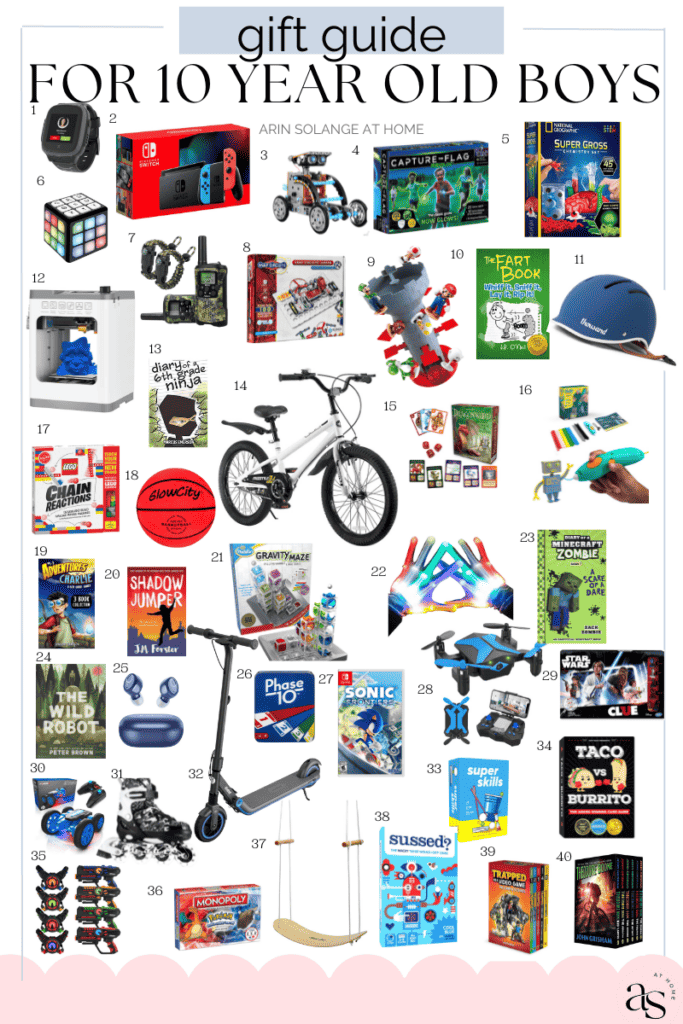 10 Year Old Boy Gifts 40 Toys Boys Will Love arinsolangeathome