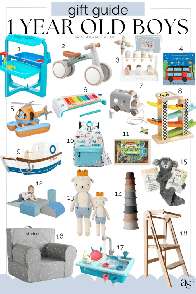1 year old boy gift guide