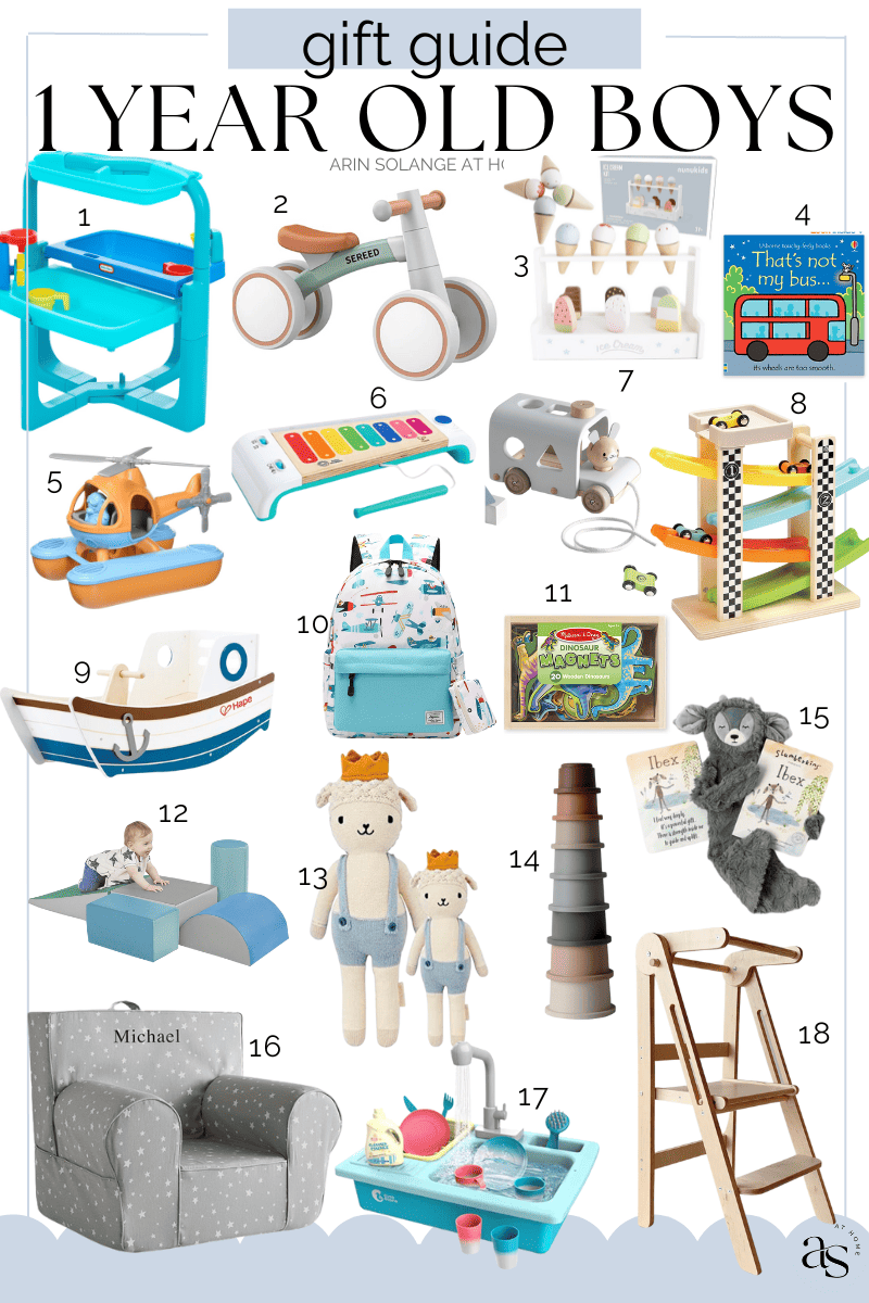 Gifts for 1 Year Old Boy - arinsolangeathome