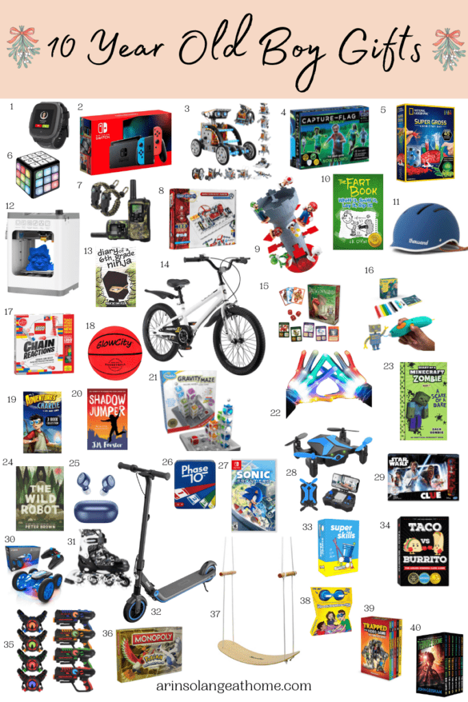 26 Best Gifts for 10-Year-Old Boys in 2022