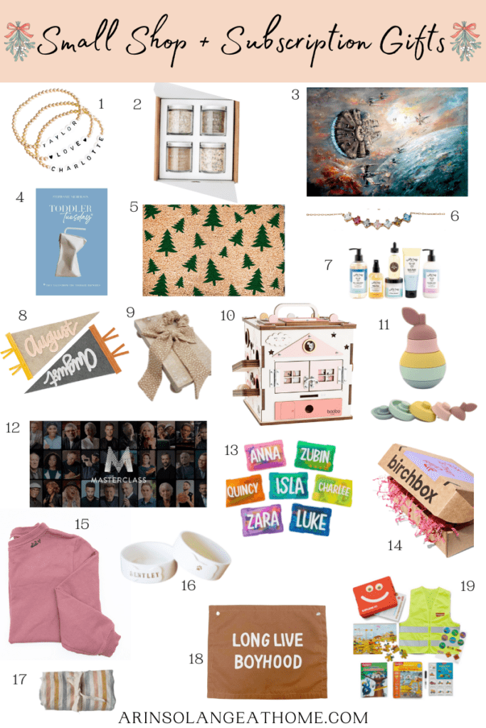 Shop Small Gift Guides 