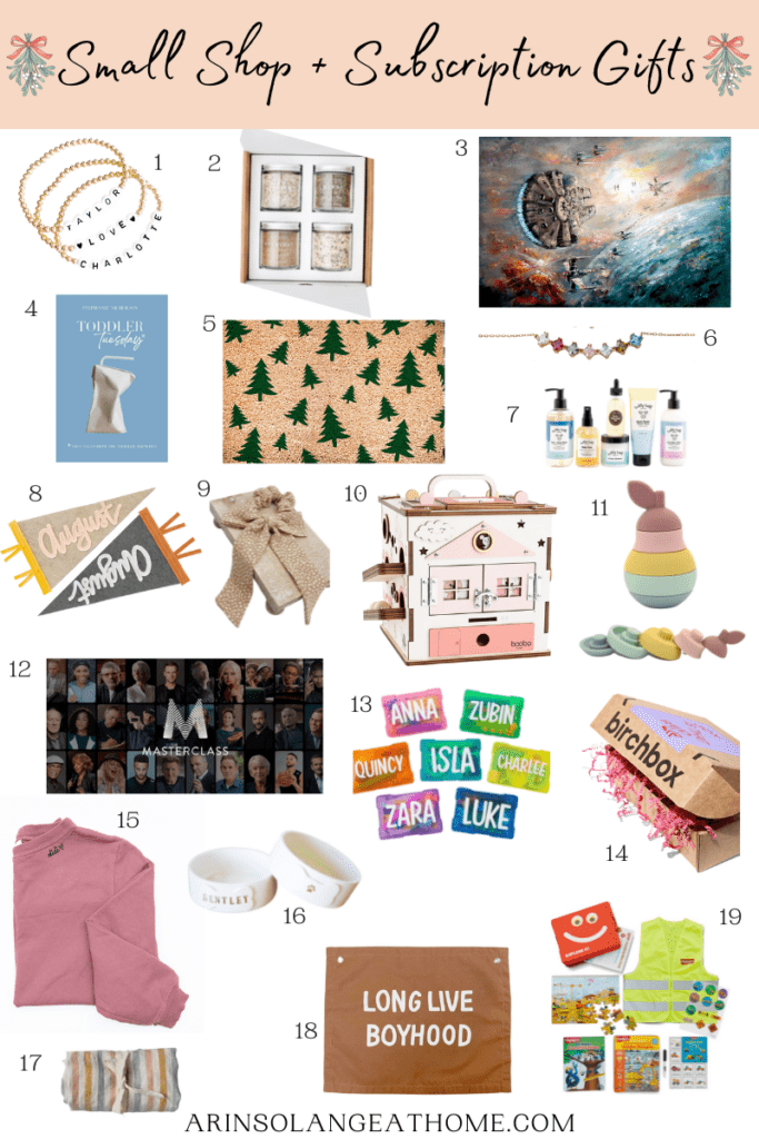 Shop Small Gift Guides