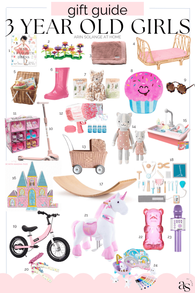 Best Gifts for 3 Year Old Girls - arinsolangeathome