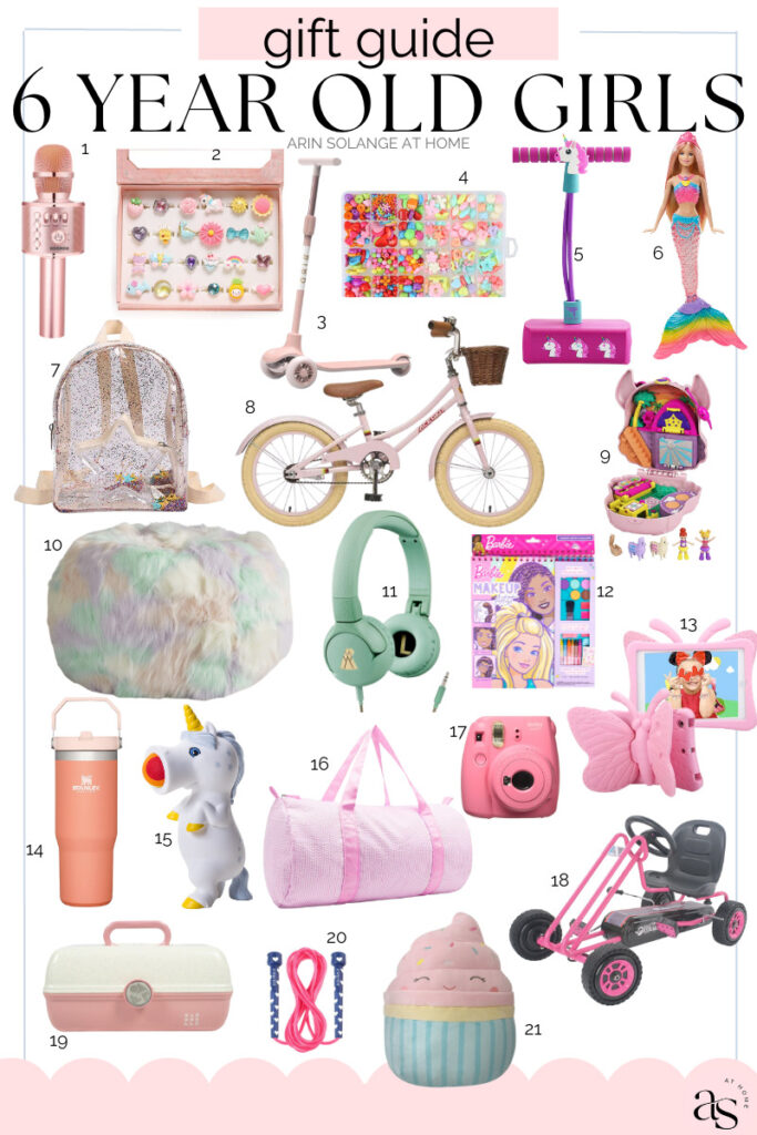 Best gifts for 6 Year Old Girls arinsolangeathome