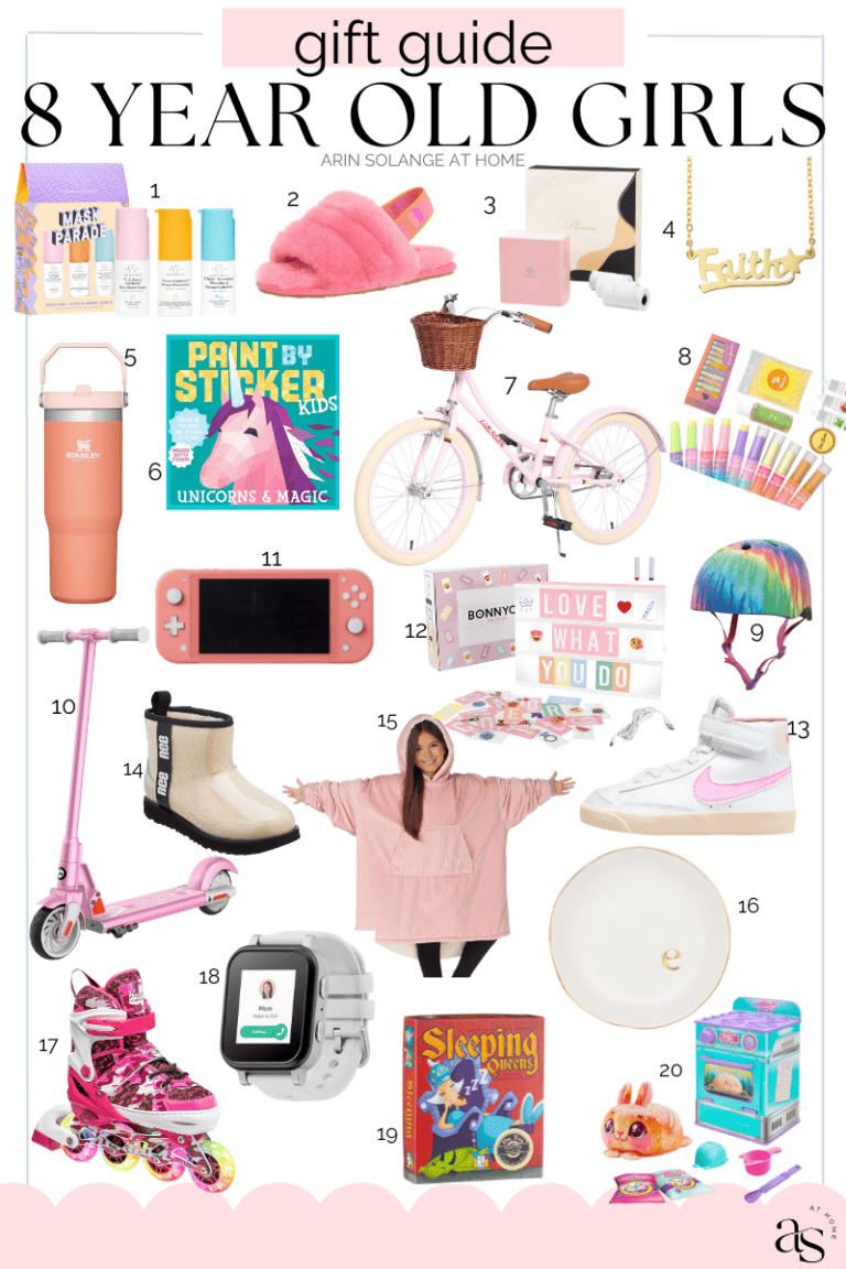 Gifts for 8 Year Old Girls They Will Love - arinsolangeathome