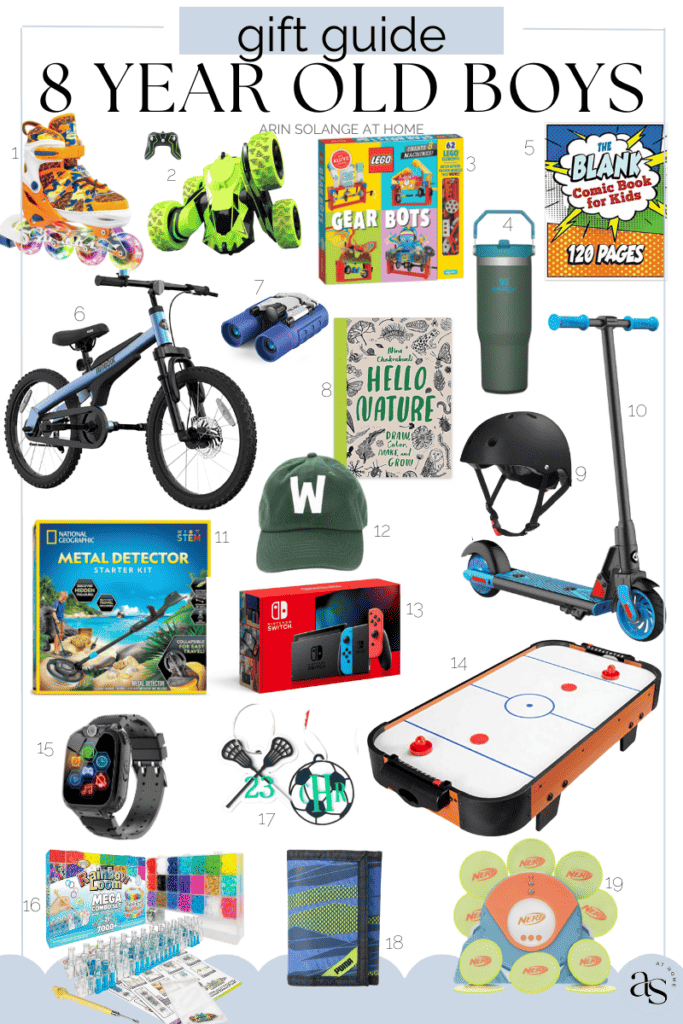 eight year old boy gift guide 