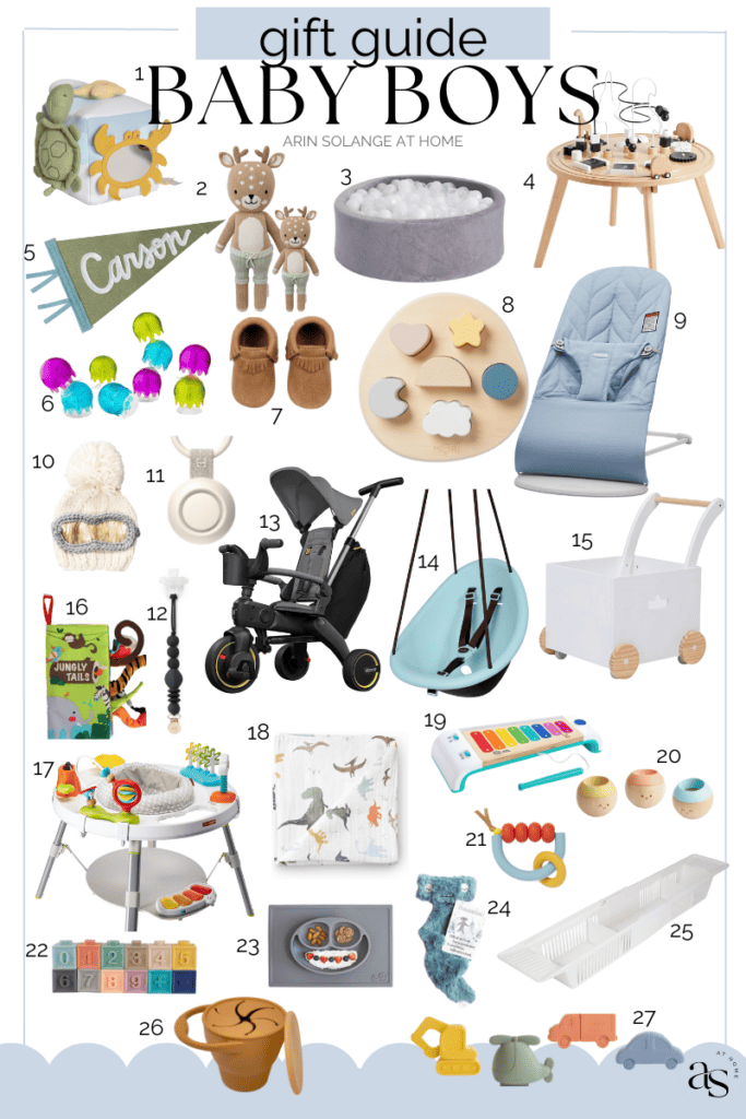 What to Buy a Baby Boy for Christmas - arinsolangeathome