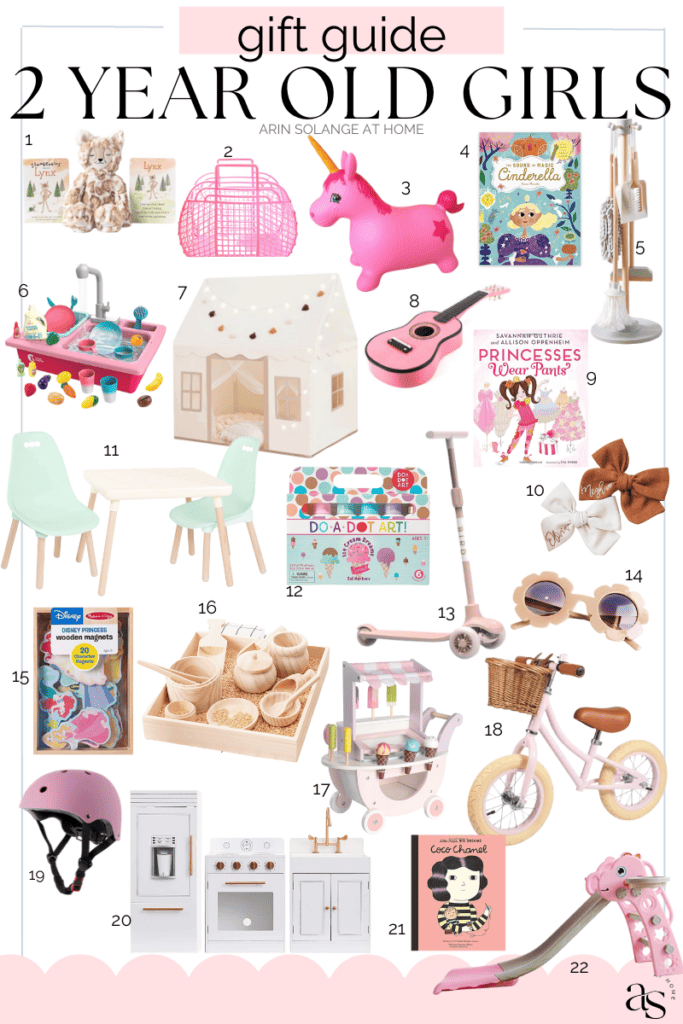 two year old girl gift guide
