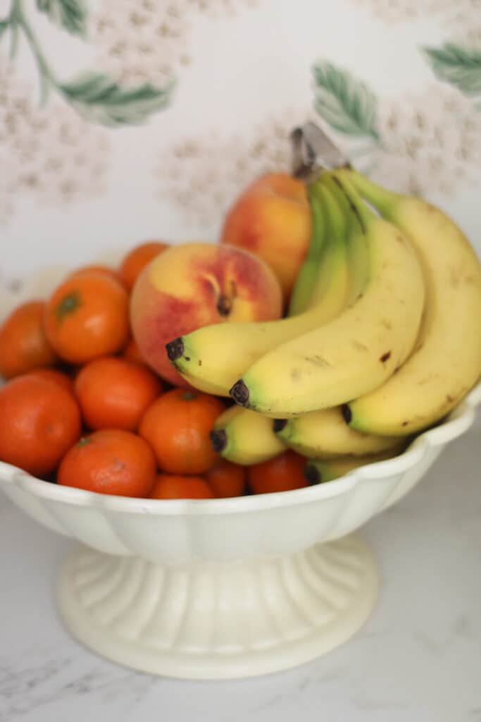 vintage fruit bowl