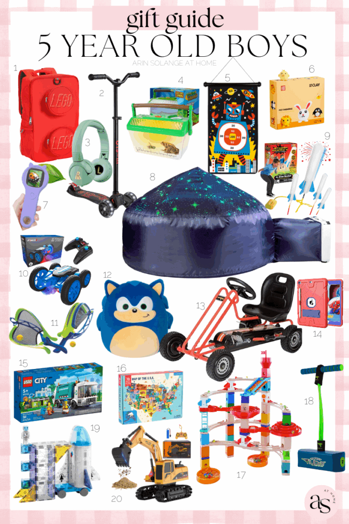 5 year old boy gift guide