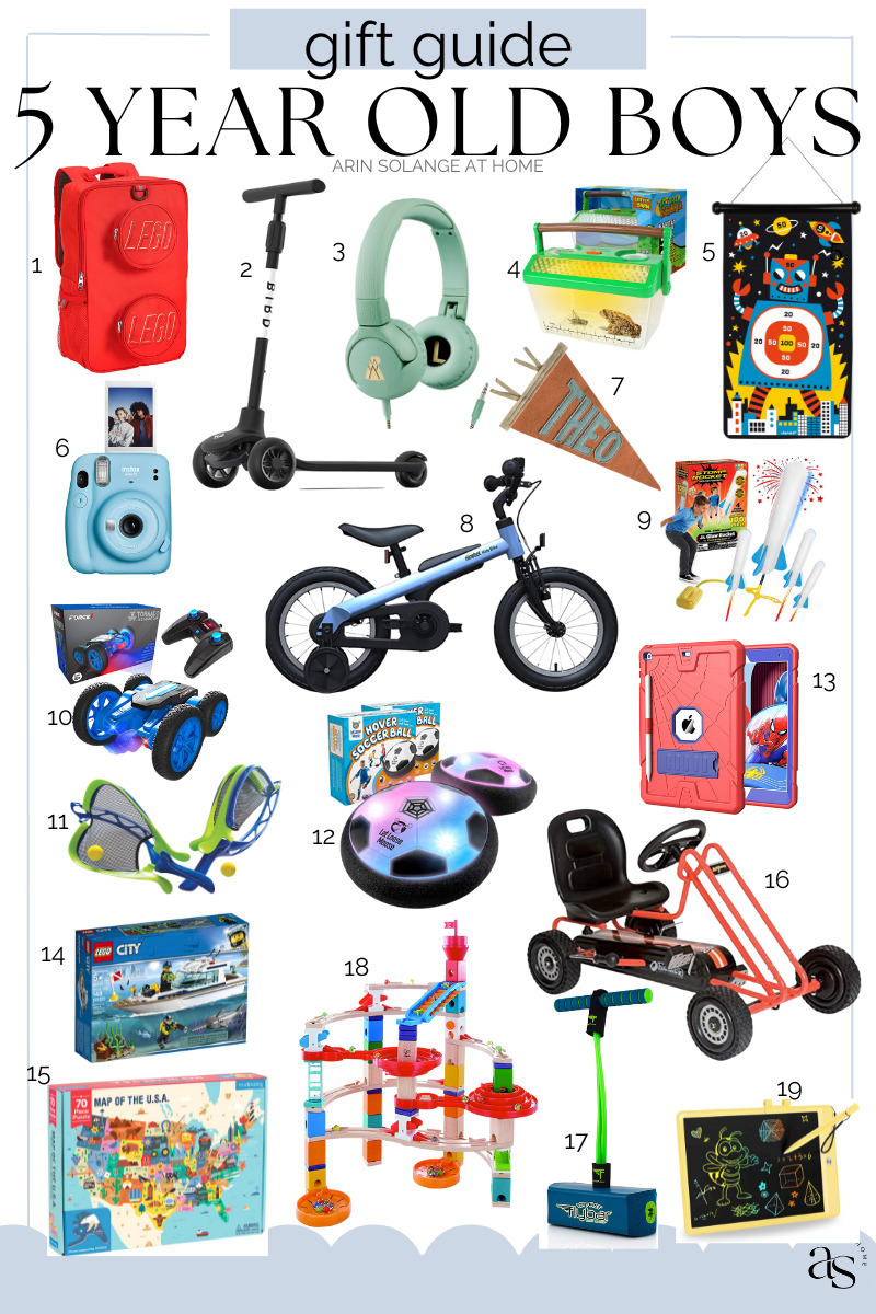 Best gifts for 5 years old on sale boy