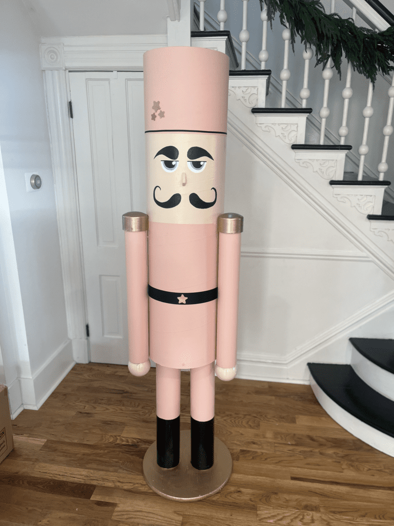 Easy DIY Life Size Nutcracker Tutorial arinsolangeathome