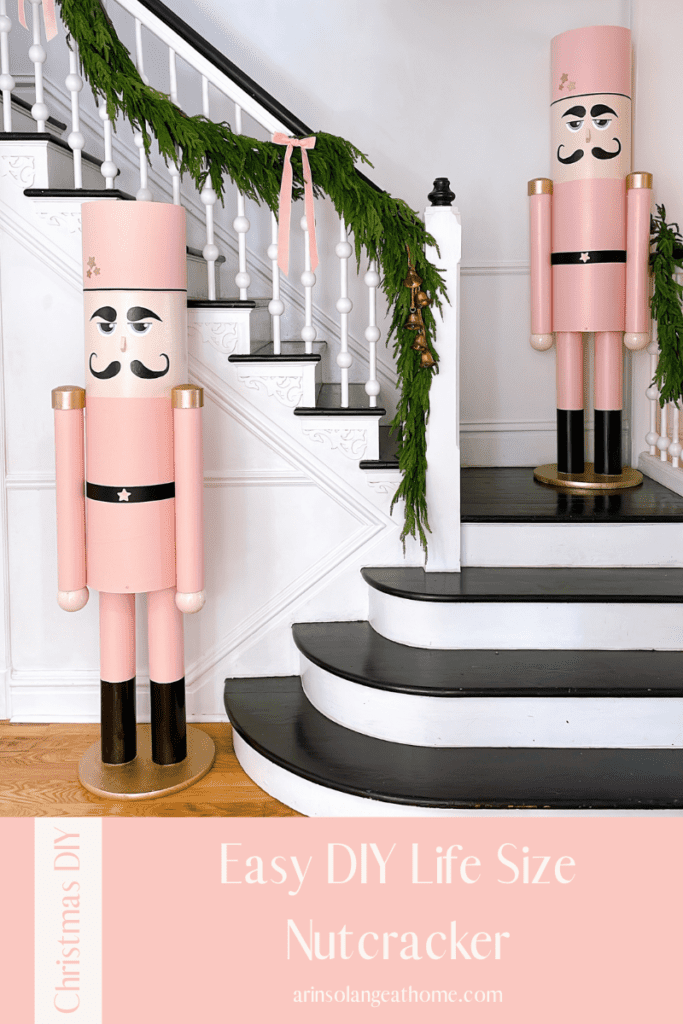 Pinned Image Easy DIY Life Size Nutcracker