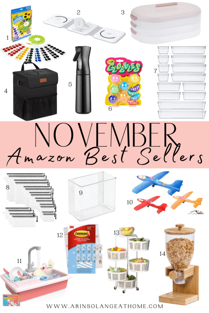 Top Ten Best Selling Items of November