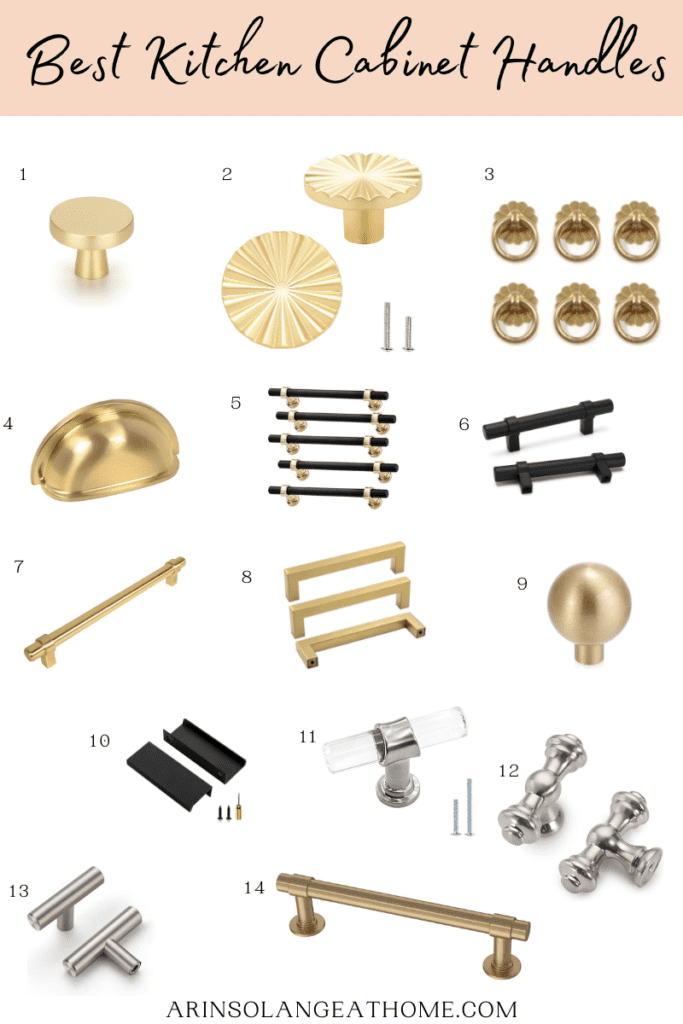 Best Brass Kitchen Hardware  Brass kitchen hardware, Brass