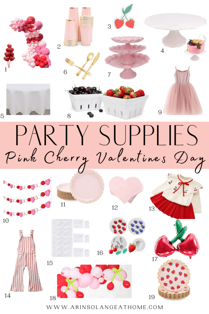 Valentines Day Party Cups Valentine's Day Party Decorations