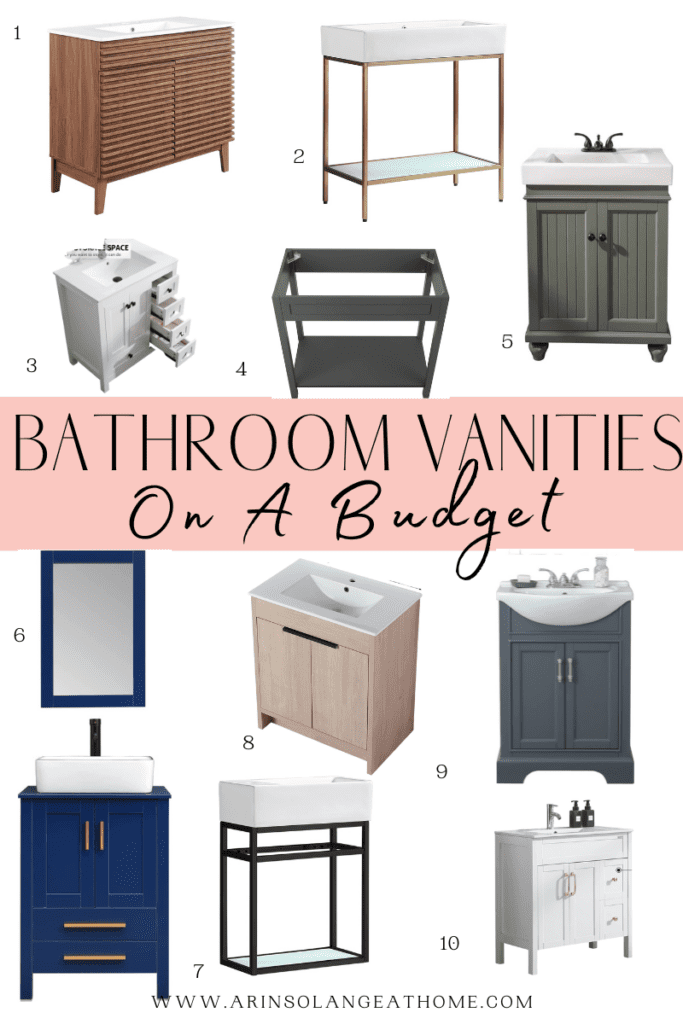 Bathroom Vanities On A Budget Round Up Top 10 From Amazon