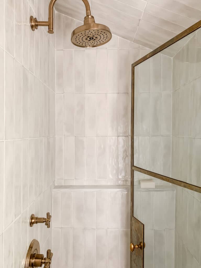 Gold Tile Trim Design Ideas