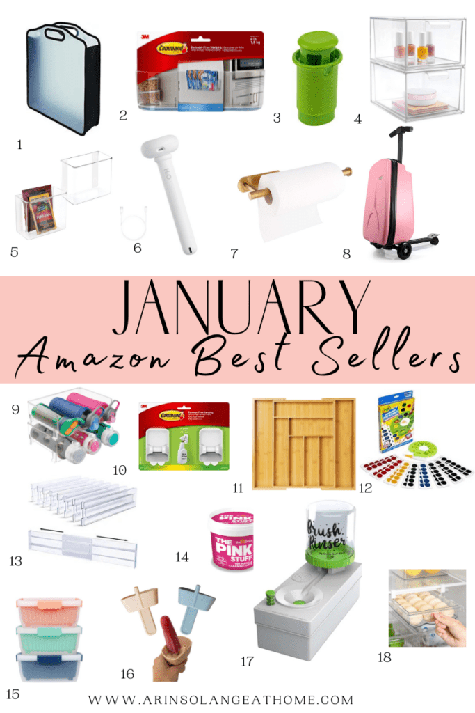 Amazon Best Sellers List January 2023 Round Up- 18 items