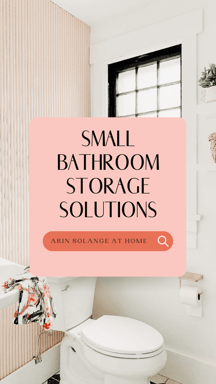 6 Amazing Storage Solutions For Small Bathrooms