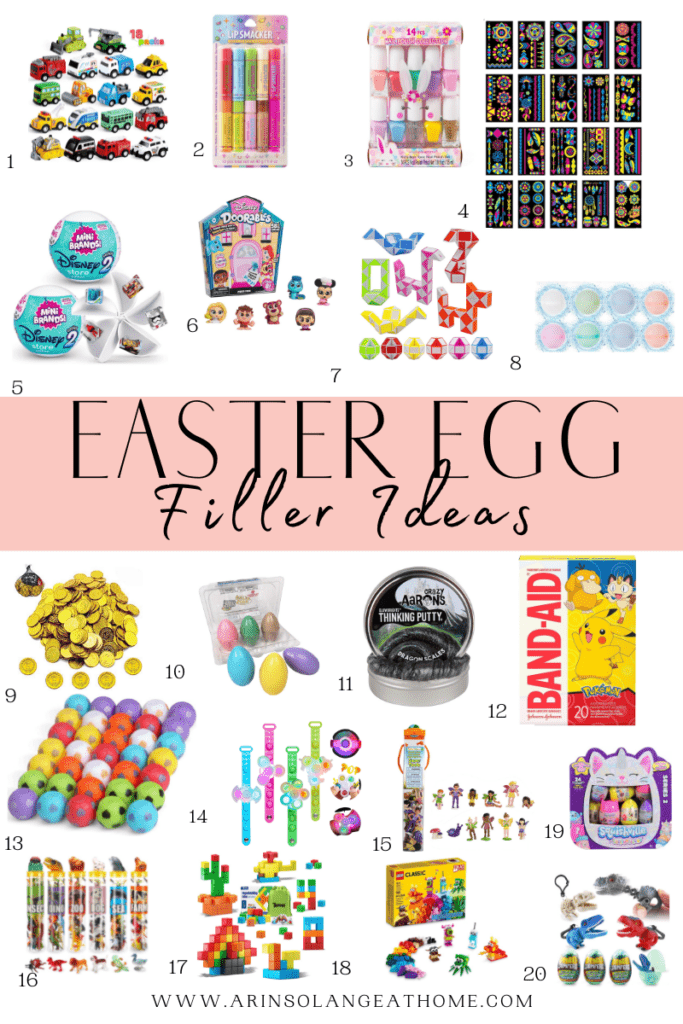 Easter Egg Filler Ideas Rounds Up