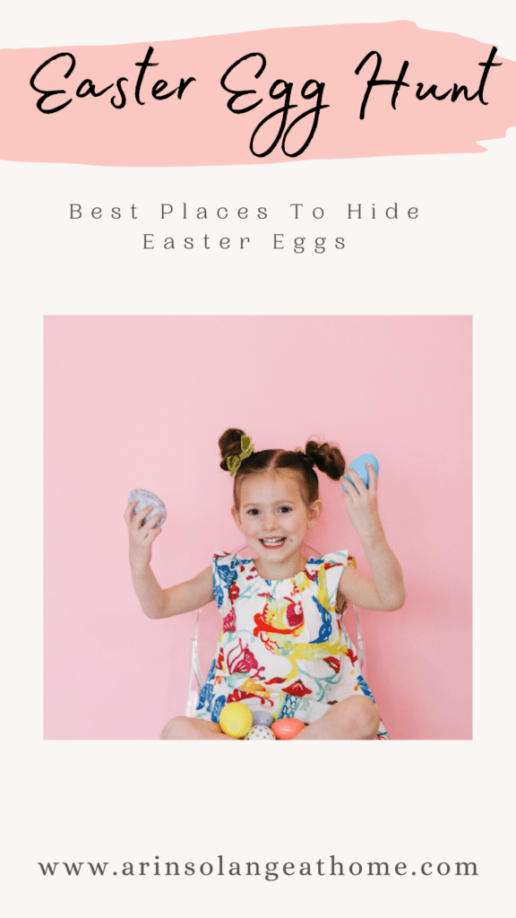 Best Places To Hide Easter Eggs Pin