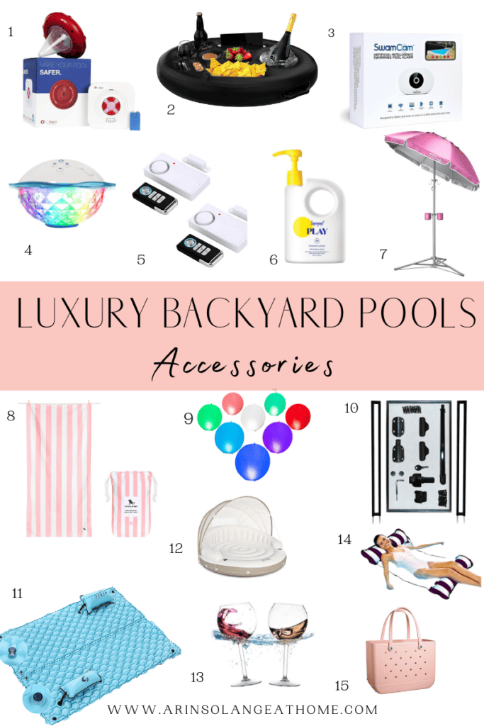 Luxury Backyard Pools With Slides Accessories To Shop.