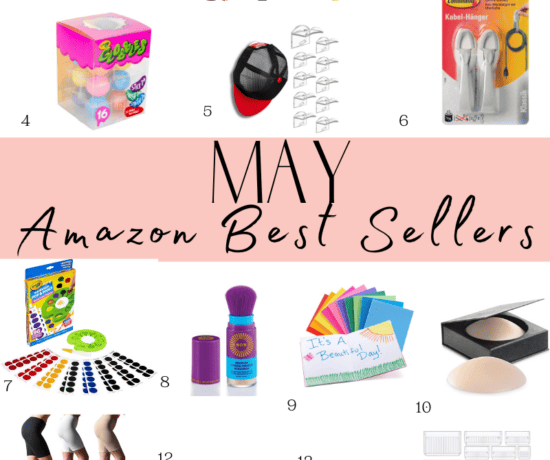 Amazon Best Sellers May 2023 Round Up Pin & Shop