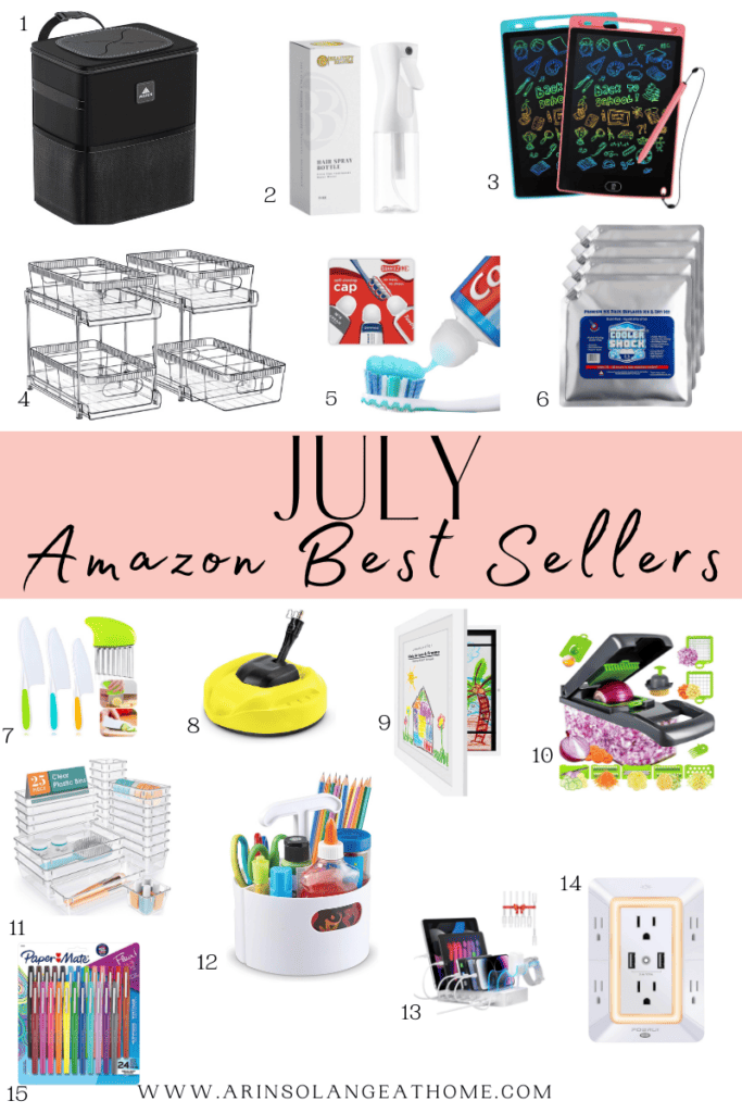 Best Sellers List- July 2023 - arinsolangeathome