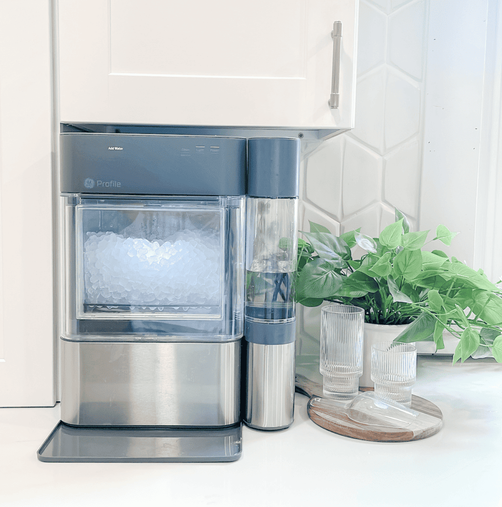 How to Clean A Countertop Ice Maker in 10 Easy Steps with your GE Profile Nugget ICe maker