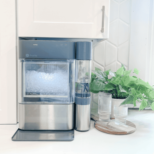 How to Clean A Countertop Ice Maker in 10 Easy Steps with your GE Profile Nugget ICe maker