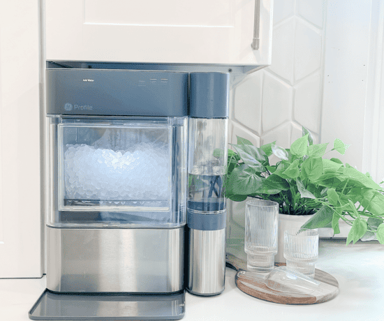 How to Clean A Countertop Ice Maker in 10 Easy Steps with your GE Profile Nugget ICe maker