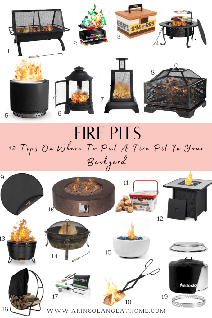 Round Up of Where To Put Fire Pit In Backyard with 19 options to buy
