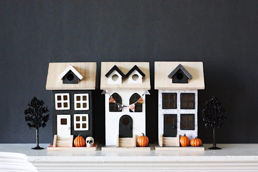 DIY Halloween Decorations Haunted Village