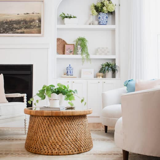 Grand Millennial Hearth Room
