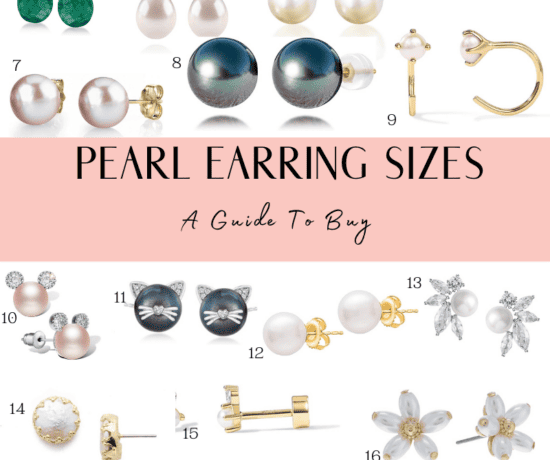 Shop my 20 favorite pearl earring sizes!
