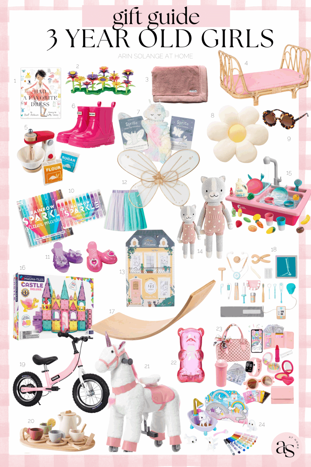 Best Gifts for 3 Year Old Girls - arinsolangeathome