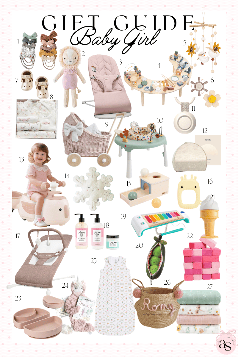 baby girl gift guide
