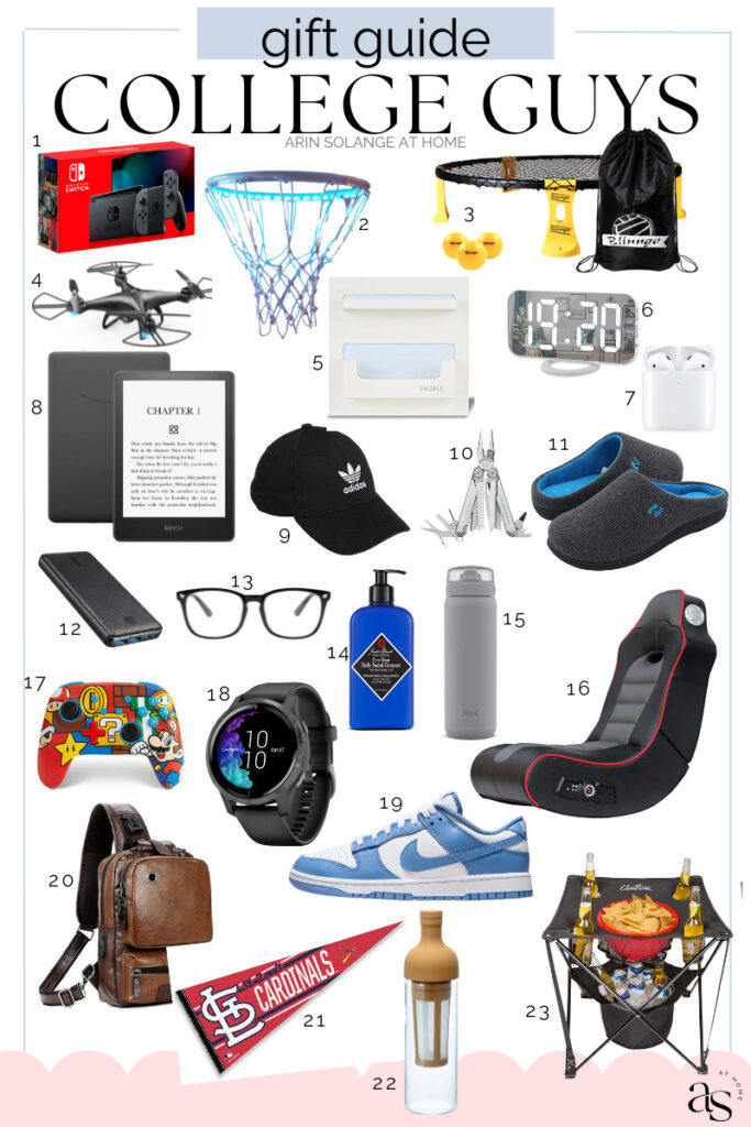 College guys gift guide round up 2023