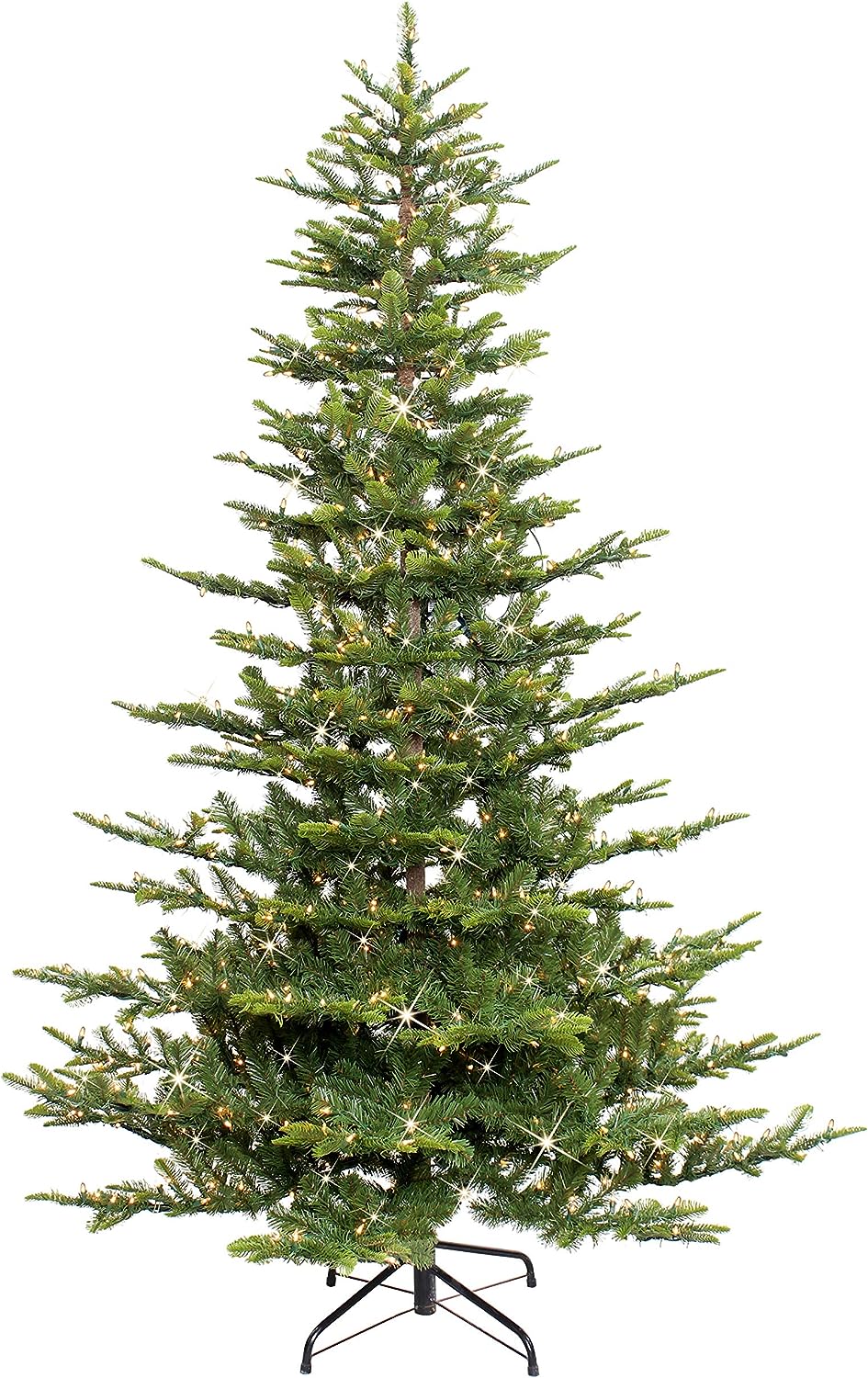 7.5 Foot PreLit Aspen Fir Artificial Christmas Tree arinsolangeathome