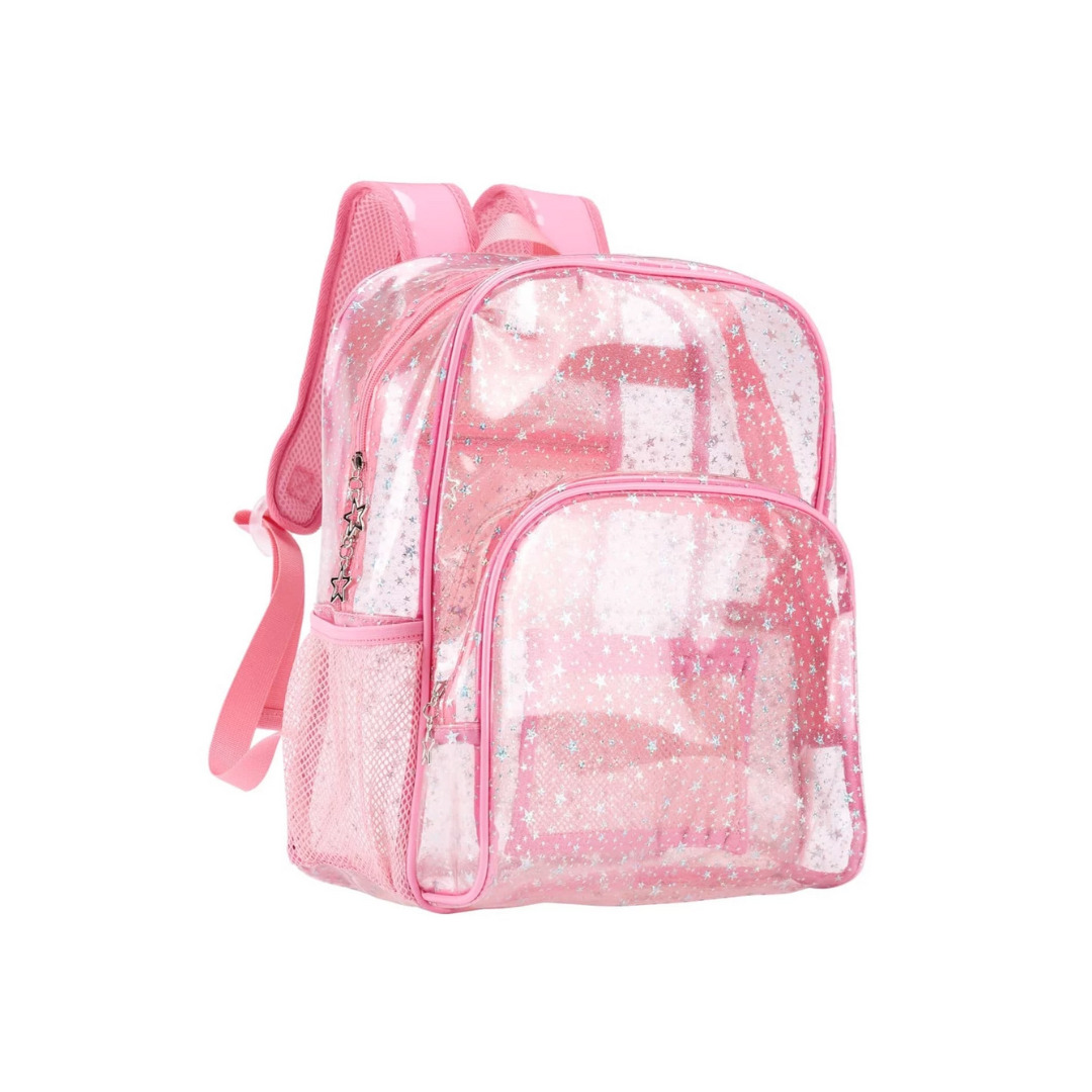 Clear Glitter Backpack - arinsolangeathome