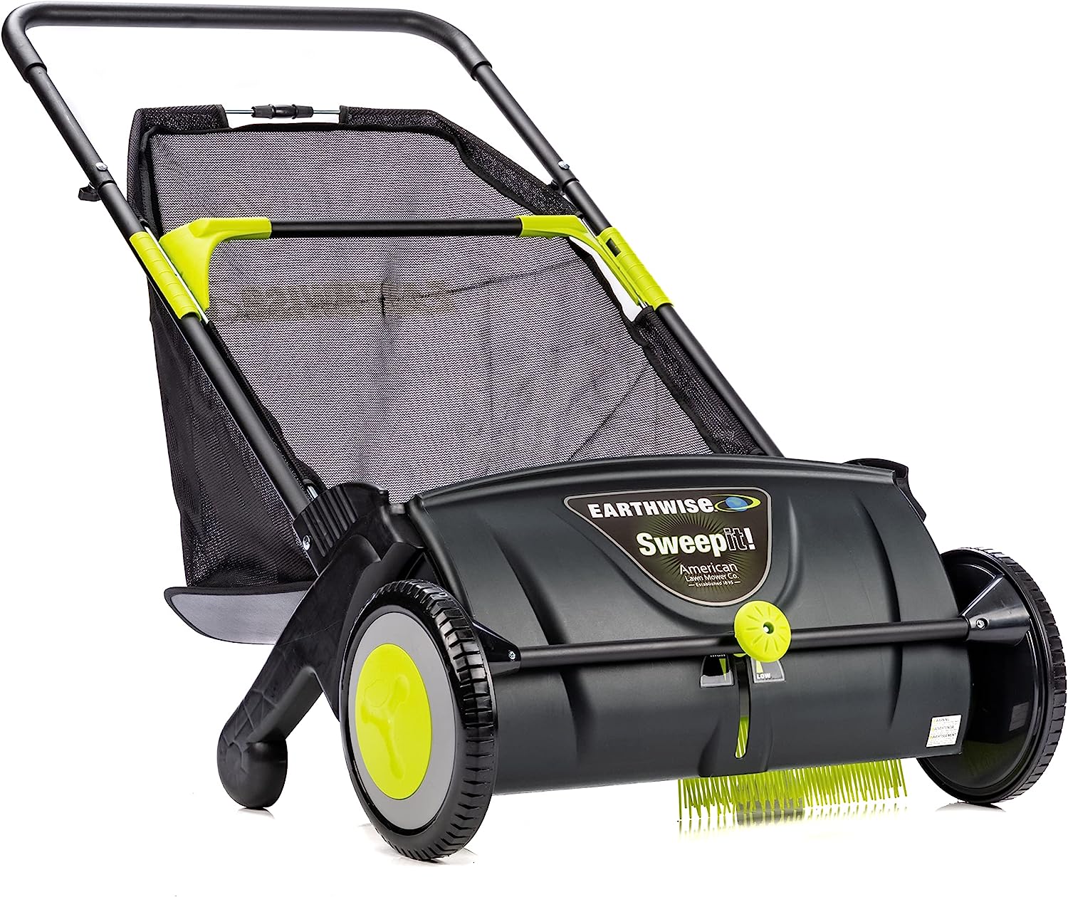 LSW70021 21Inch Leaf & Grass Push Lawn Sweeper arinsolangeathome