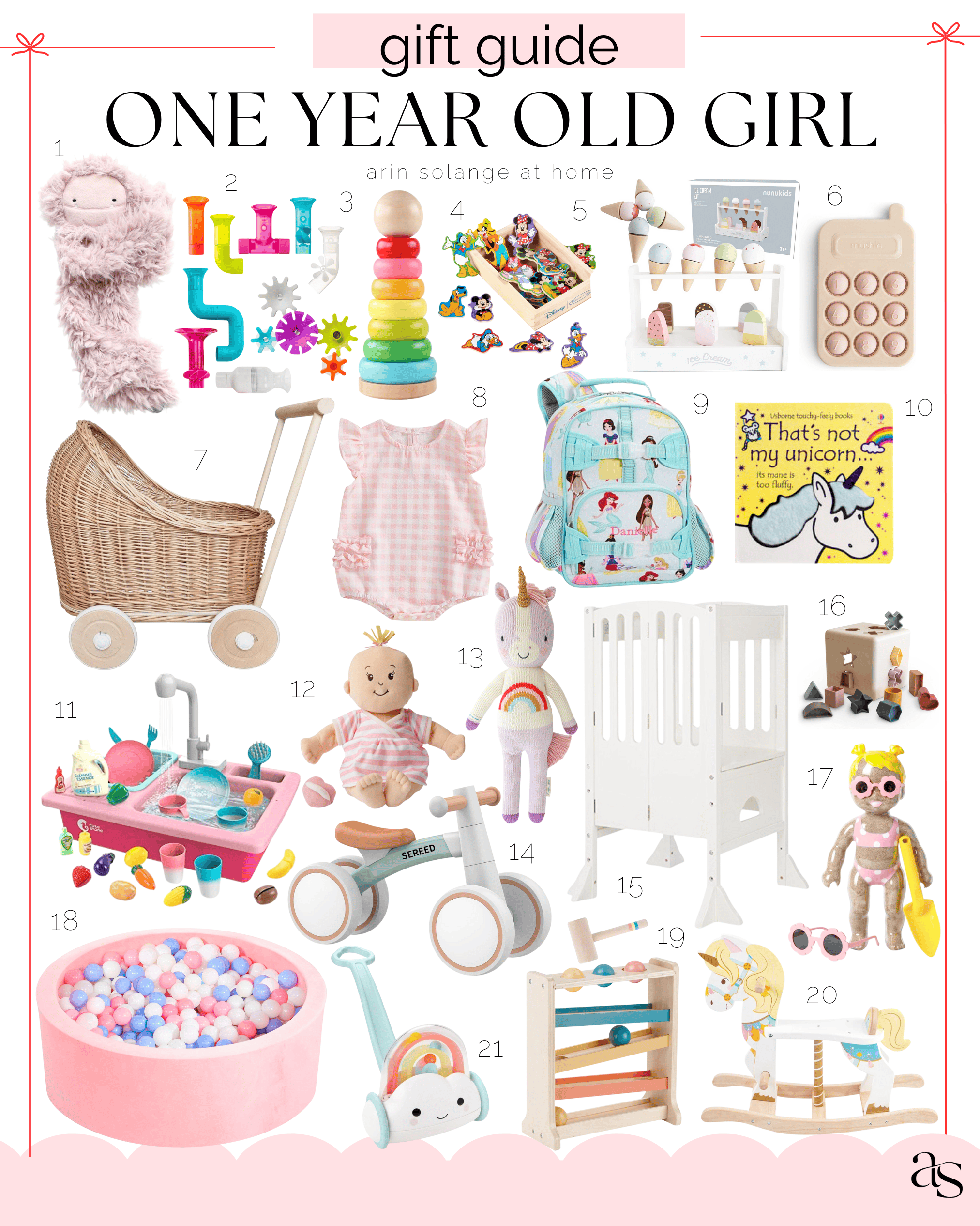 Shop year old baby girl birthday gift ideas Cheap Sale