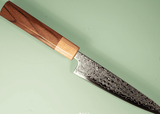 Damascus knife set