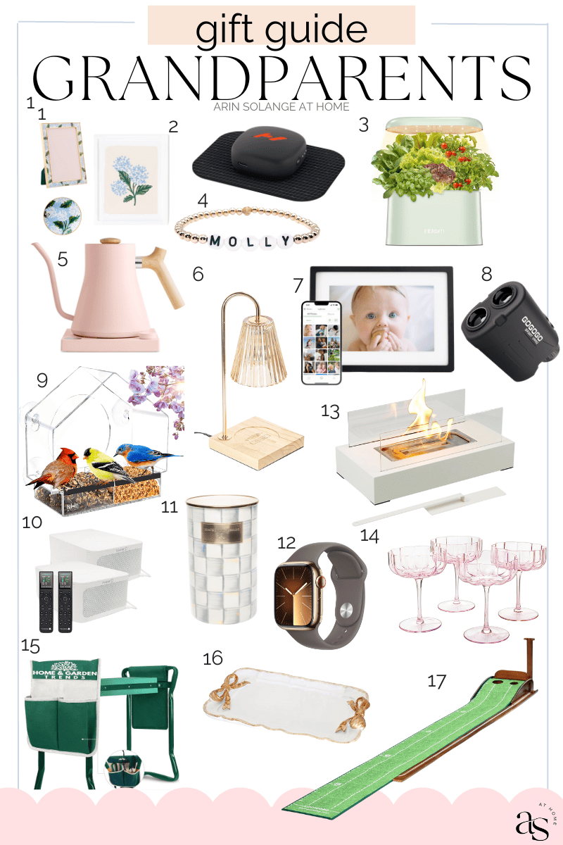 The Best Gifts For Grandparents That Are Thoughtful - arinsolangeathome