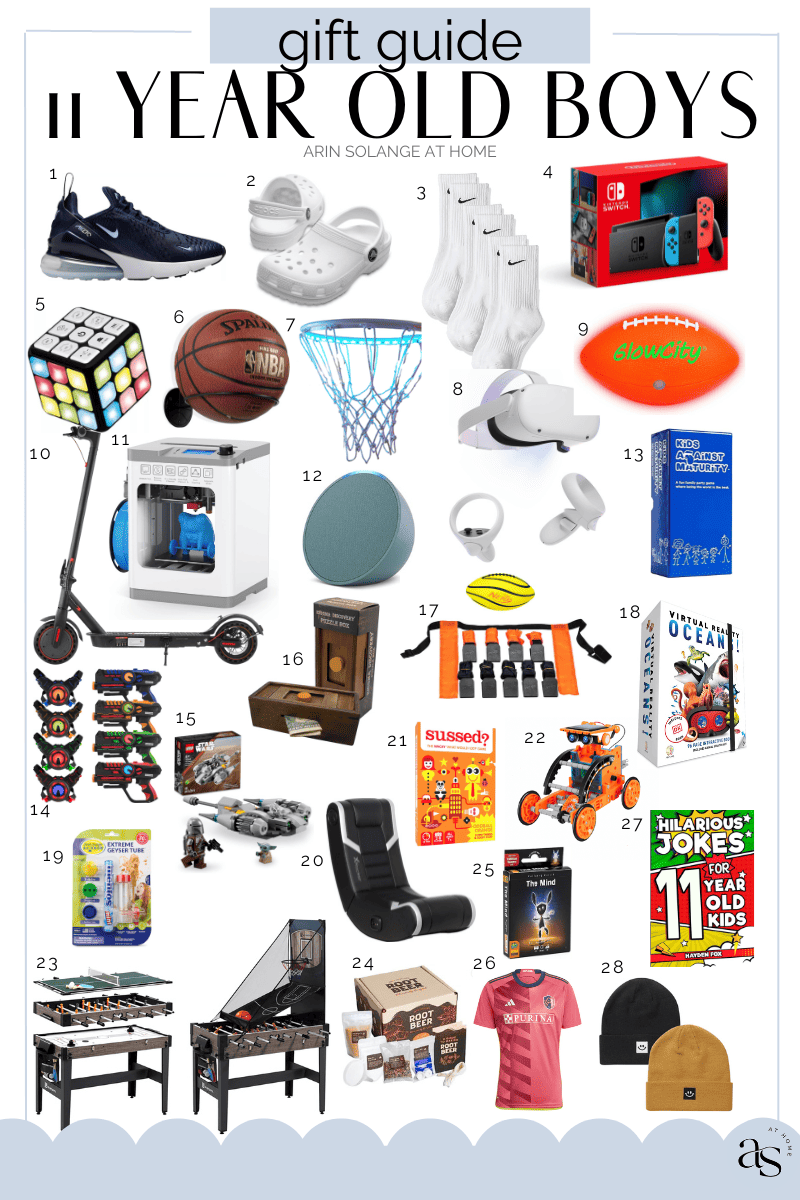 The Best Christmas Gifts For An 11 Year Old Boy - arinsolangeathome