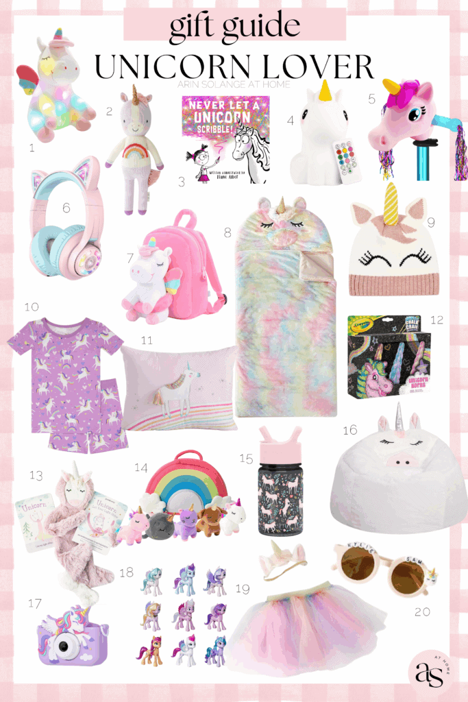 unicorn lovers gift guide