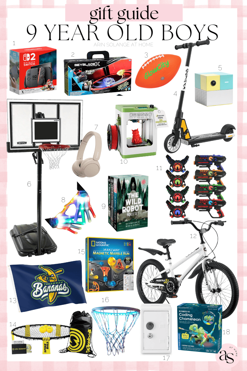 9 year old boys gift guide