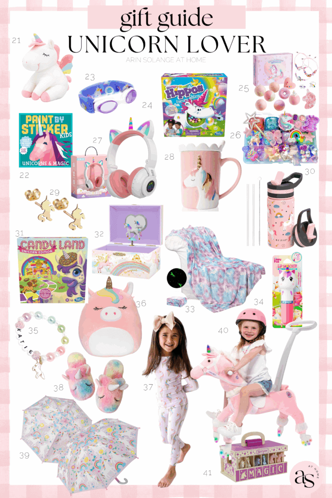 unicorn lovers gift guide